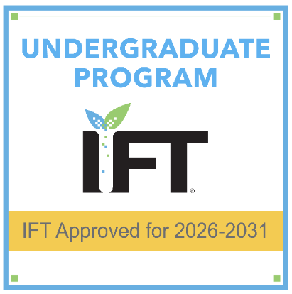 IFT Approved Undergraduate Program badge